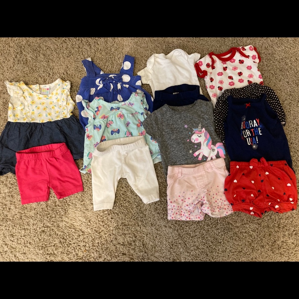 Baby girl Spring/Summer bundle 0-3 months